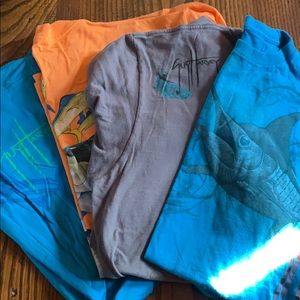 4 Guy Harvey shirts